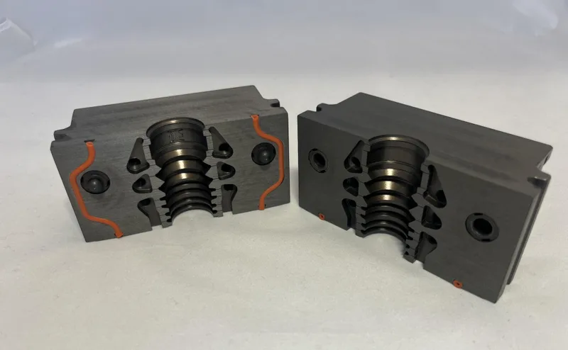 DiCor corrugated mold tooling, view 2